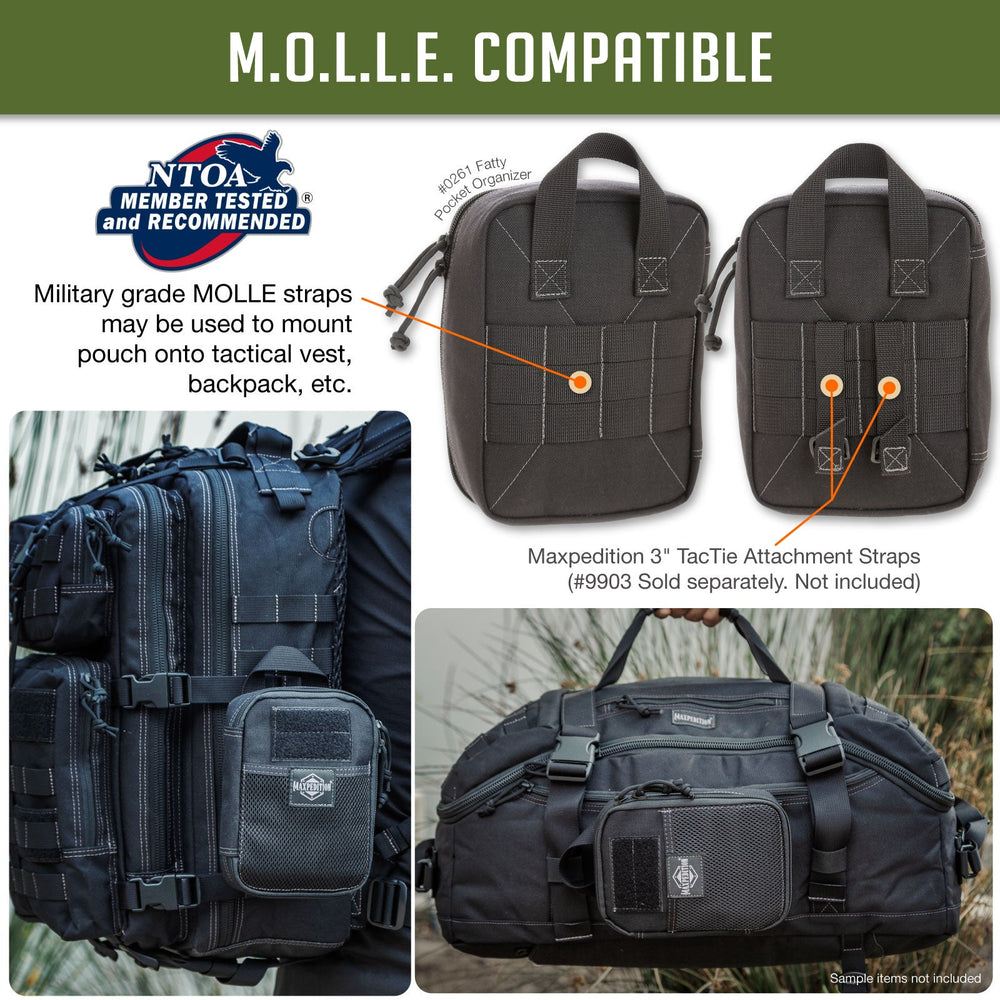 Maxpedition Fatty Foliage Green Pocket Organiser