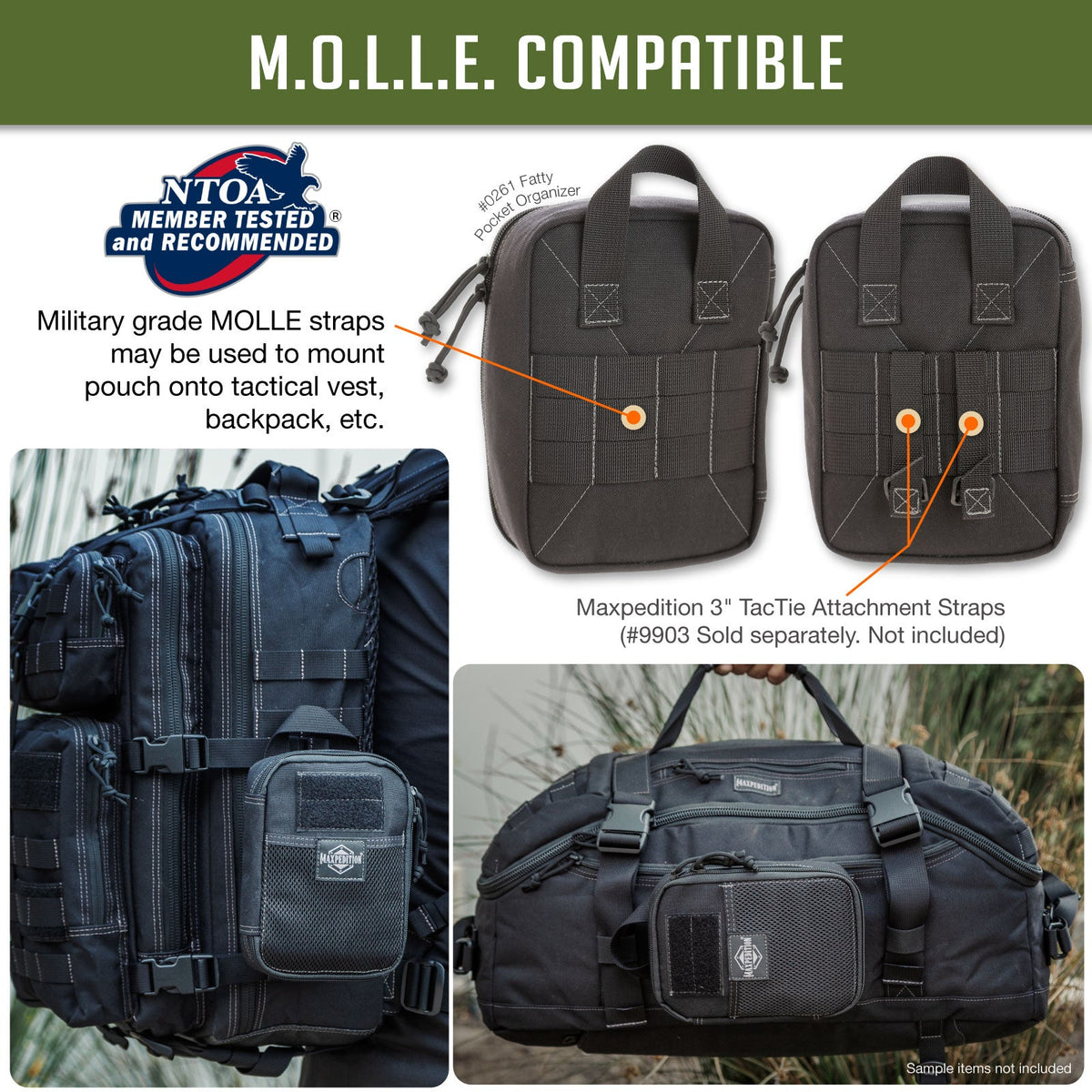 Maxpedition Fatty Foliage Green Pocket Organiser