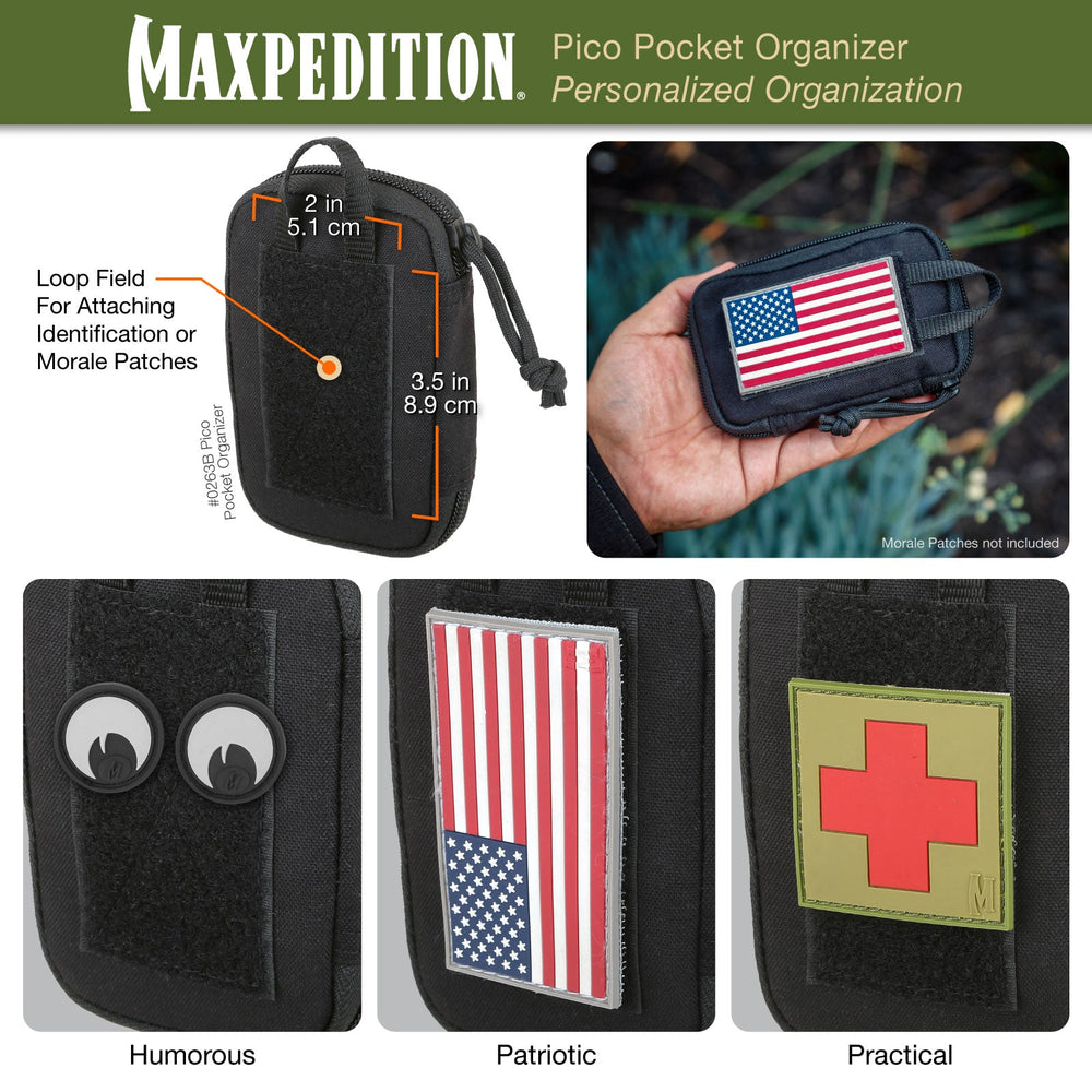 Maxpedition Pico OG Green Pocket Organiser