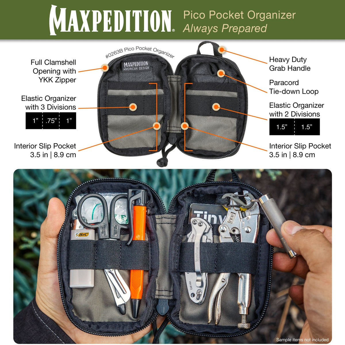 Maxpedition Pico Multicam Pocket Organiser