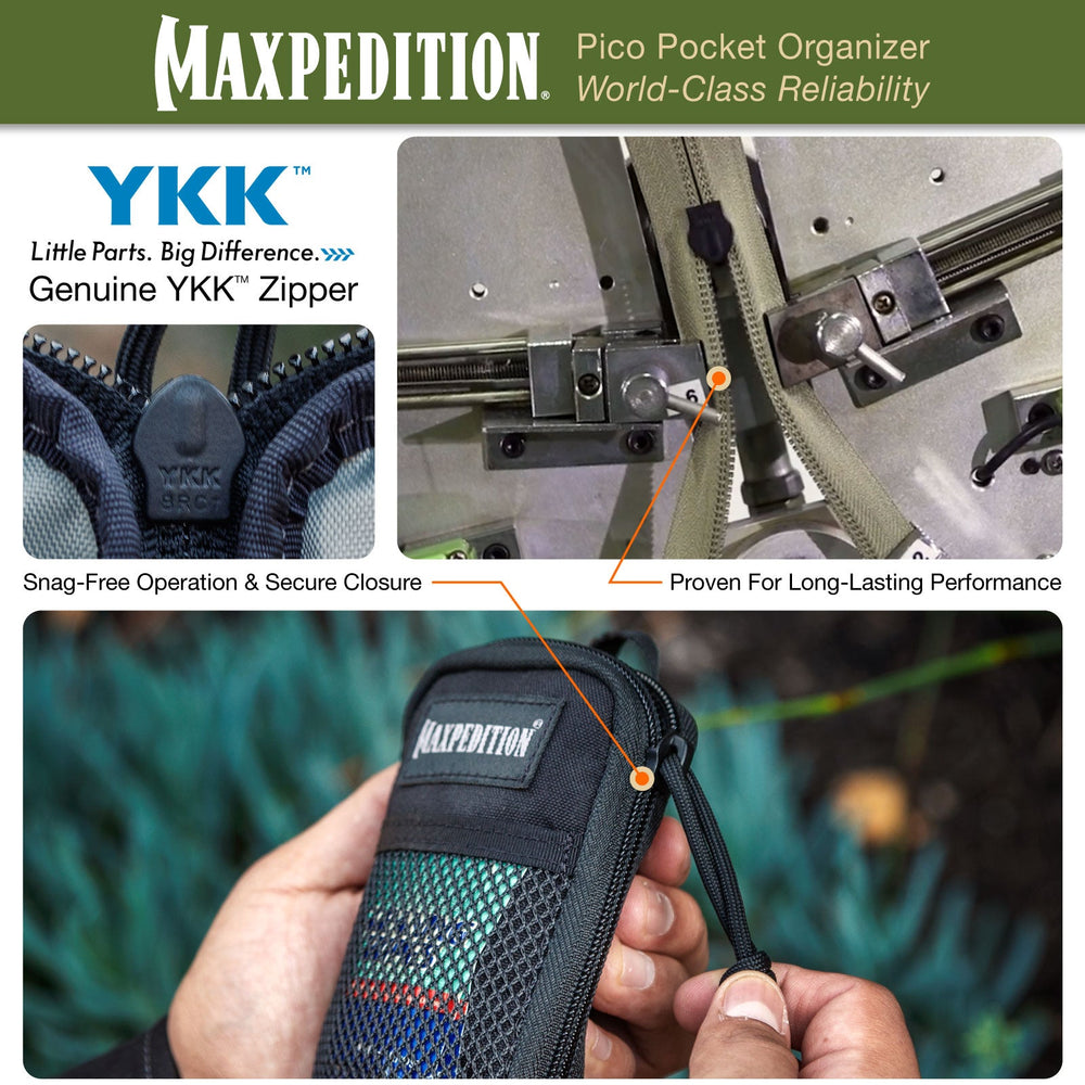 Maxpedition Pico Wolf Grey Pocket Organiser