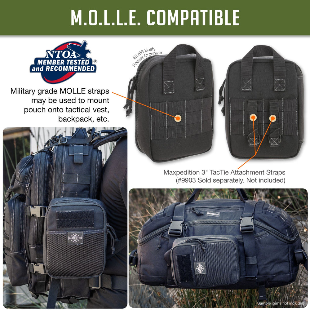 Maxpedition BEEFY Foliage Green Pocket Organiser