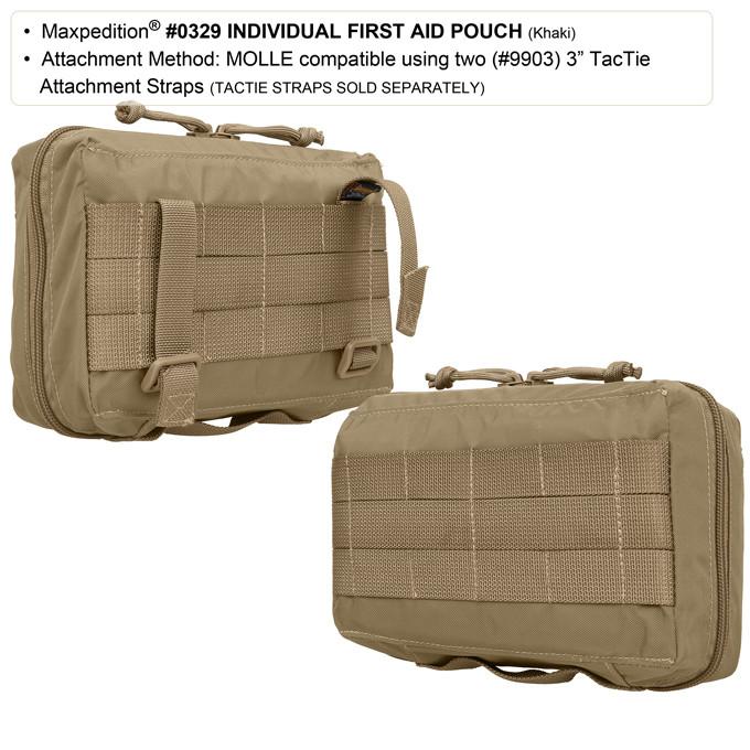 Maxpedition Individual Black First Aid Pouch