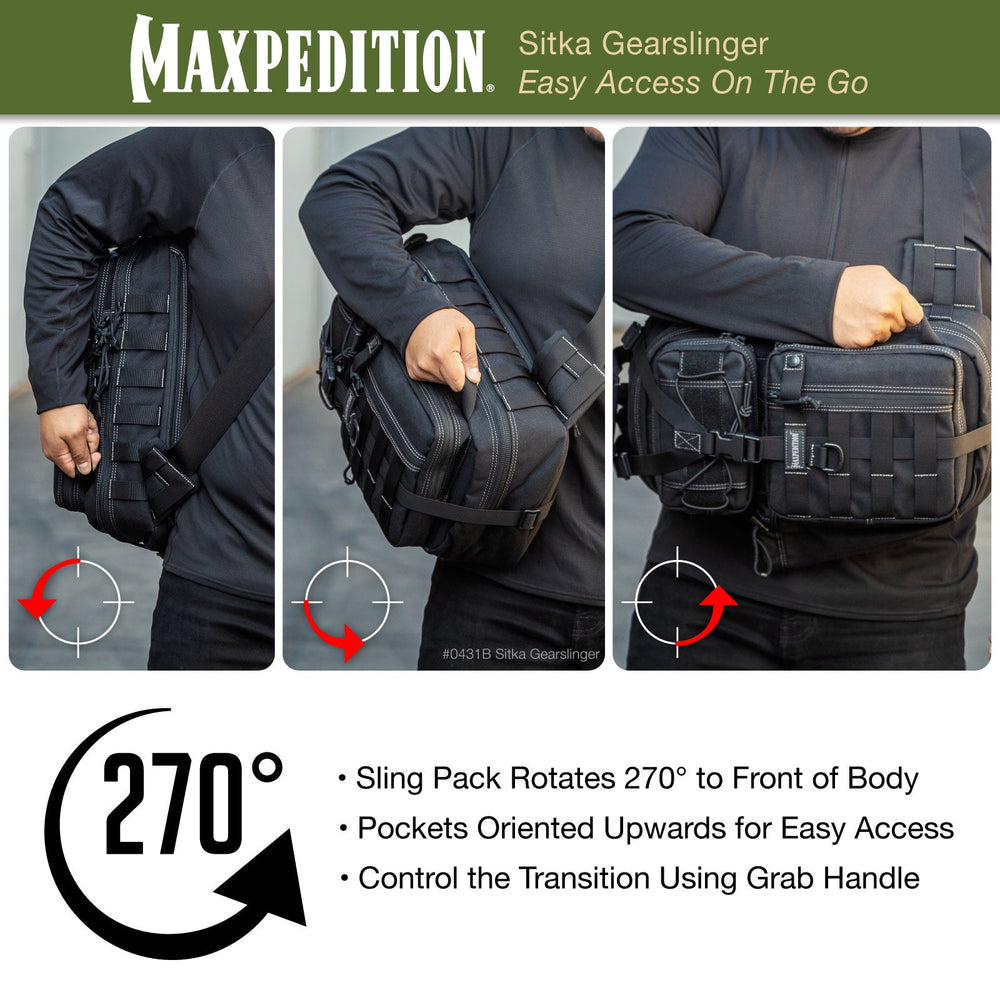 Maxpedition Sitka Wolf Grey Gearslinger