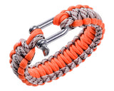 BCB 9" Paracord Bracelet With Metal Closure