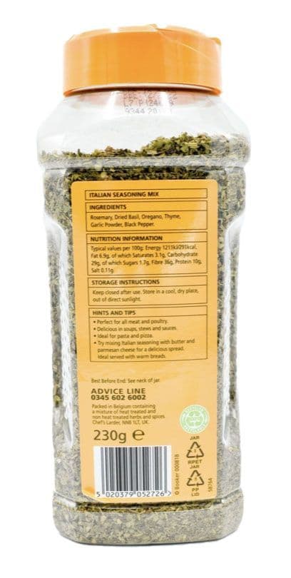 230g Italian Seasoning - Bulk Food Ration Storage