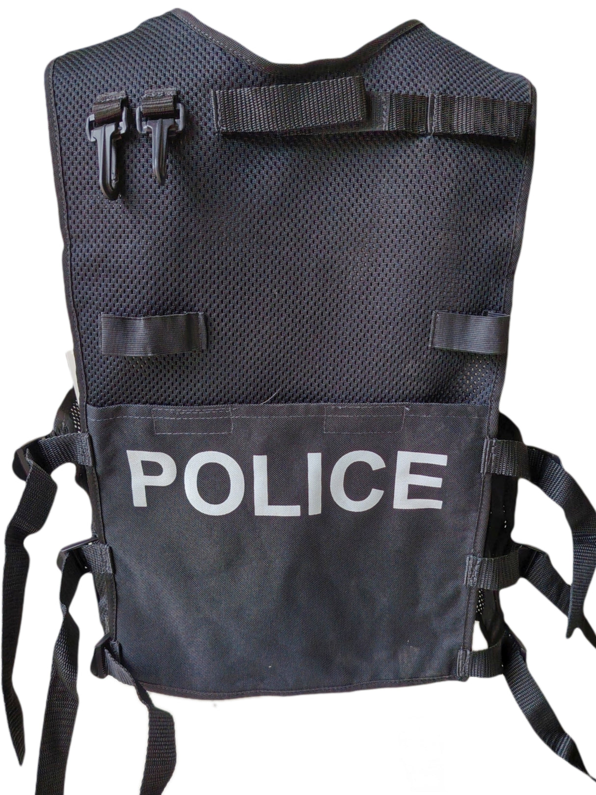 British Police Black Tactical Vest - Style B