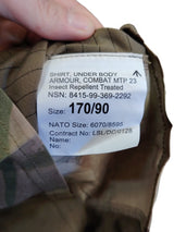 British Military MTP 23 UBACS Shirt Insect Repellent - Olive
