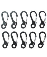 Kombat UK Paracord Carabiners Metal - Black