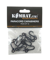Kombat UK Paracord Carabiners Metal - Black