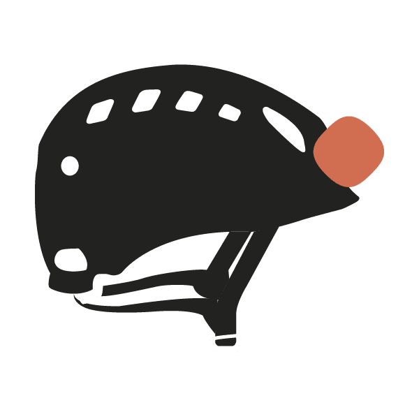 Silva Helmet Mount Black for Discover/Explore 5