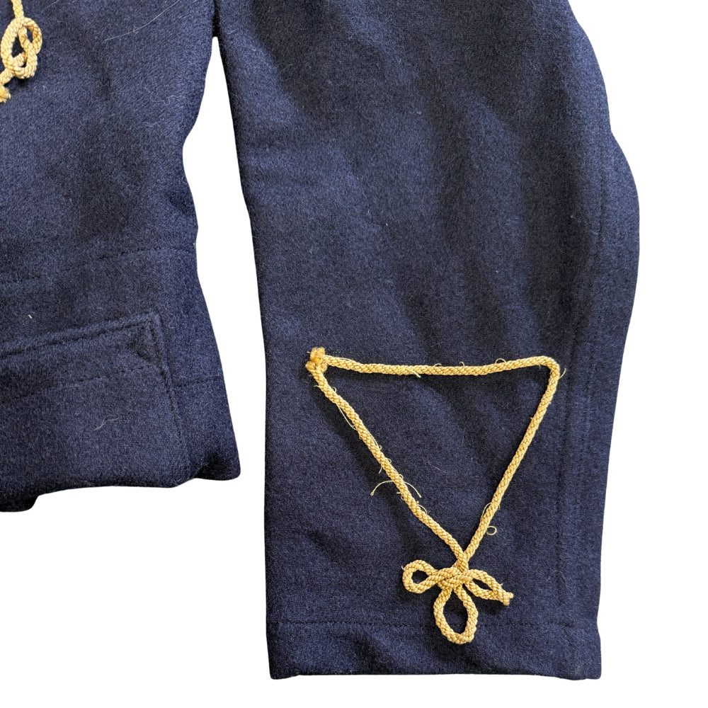 British Military Women's Black Jacket with Gold Braiding