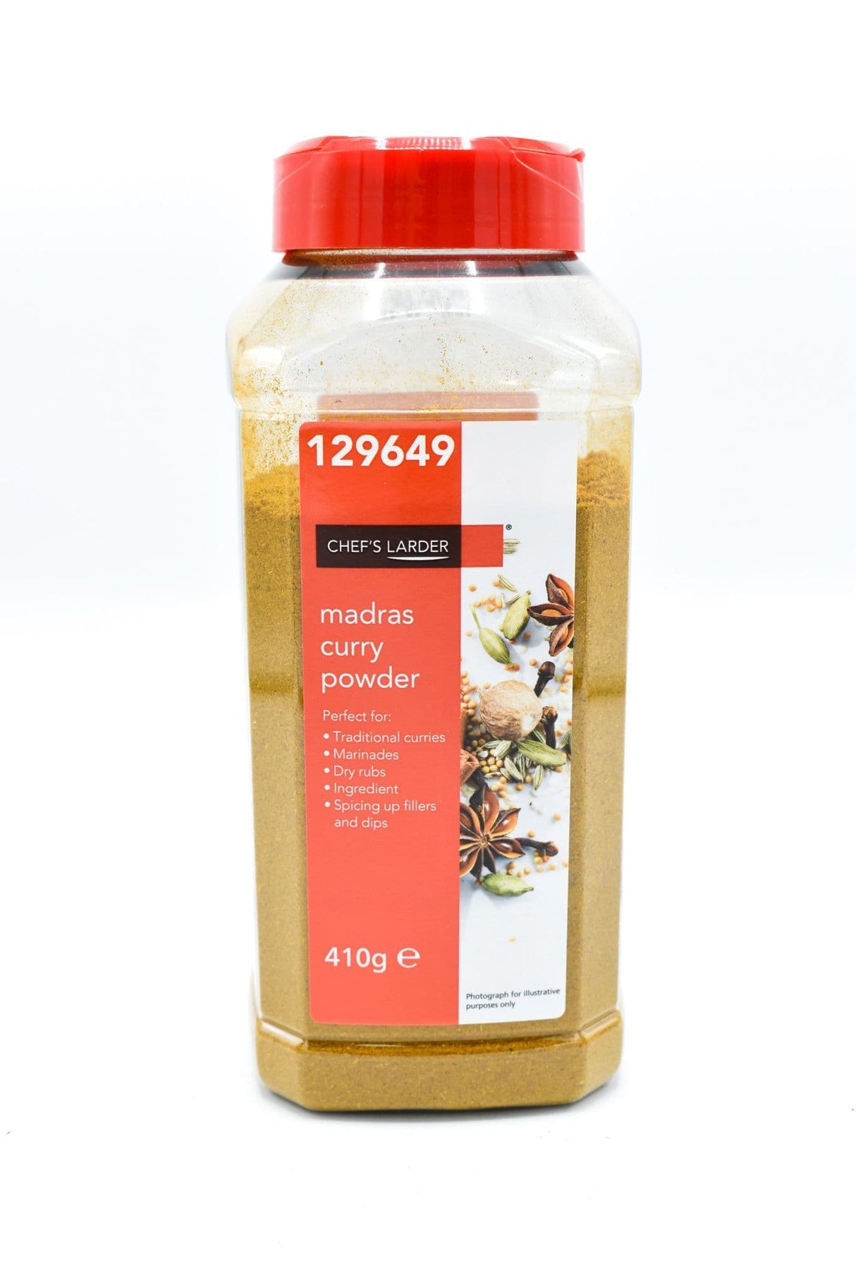 410g Madras Curry Powder Seasoning - Bulk Food Ration Storage