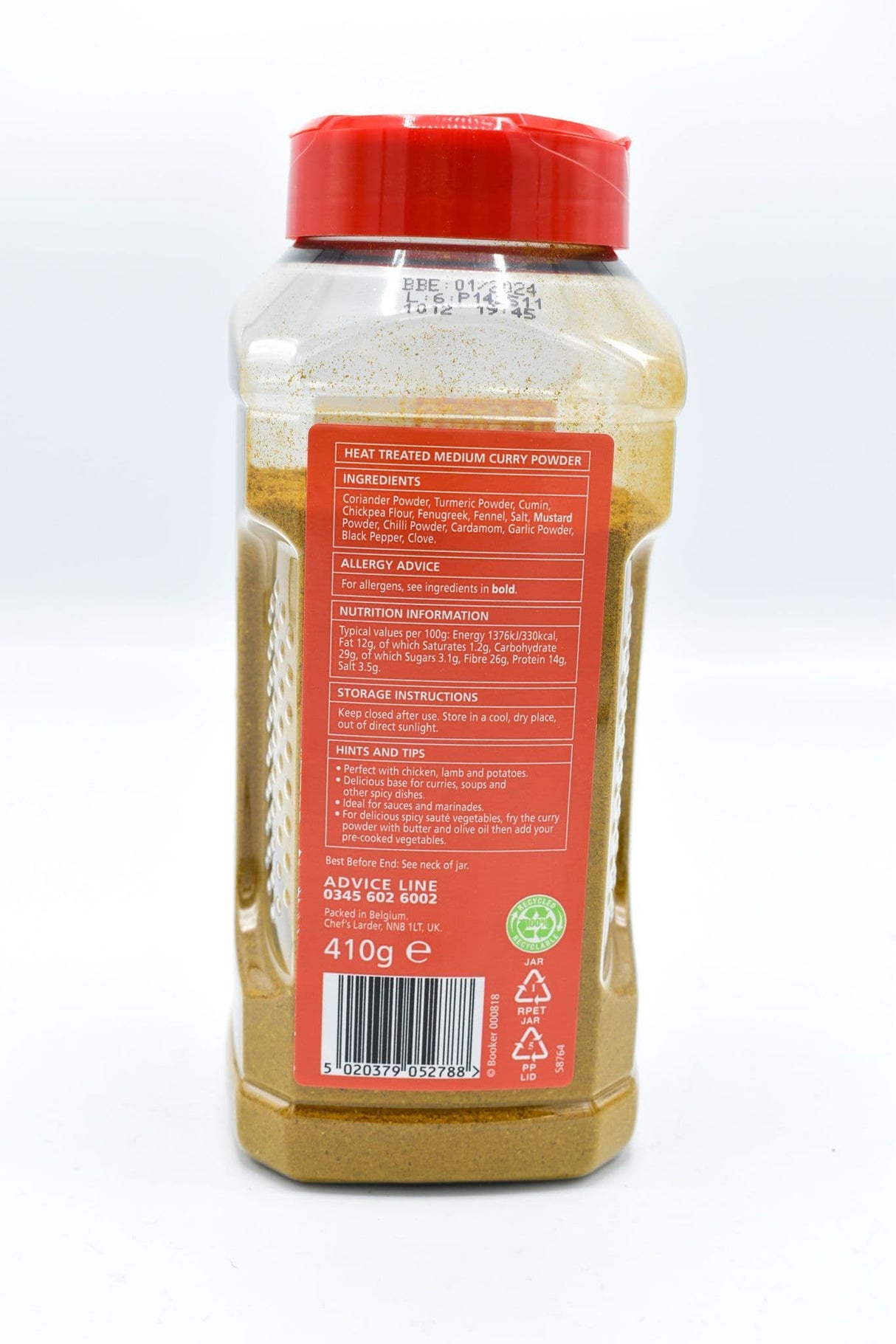 410g Madras Curry Powder Seasoning - Bulk Food Ration Storage