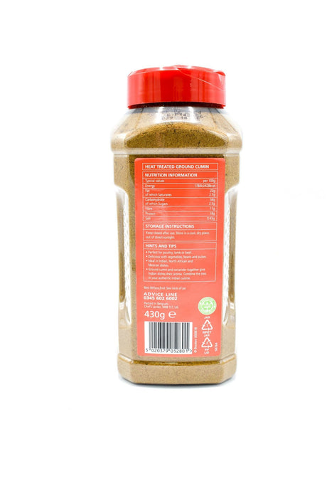 430g Ground Cumin - Bulk Food Ration Storage