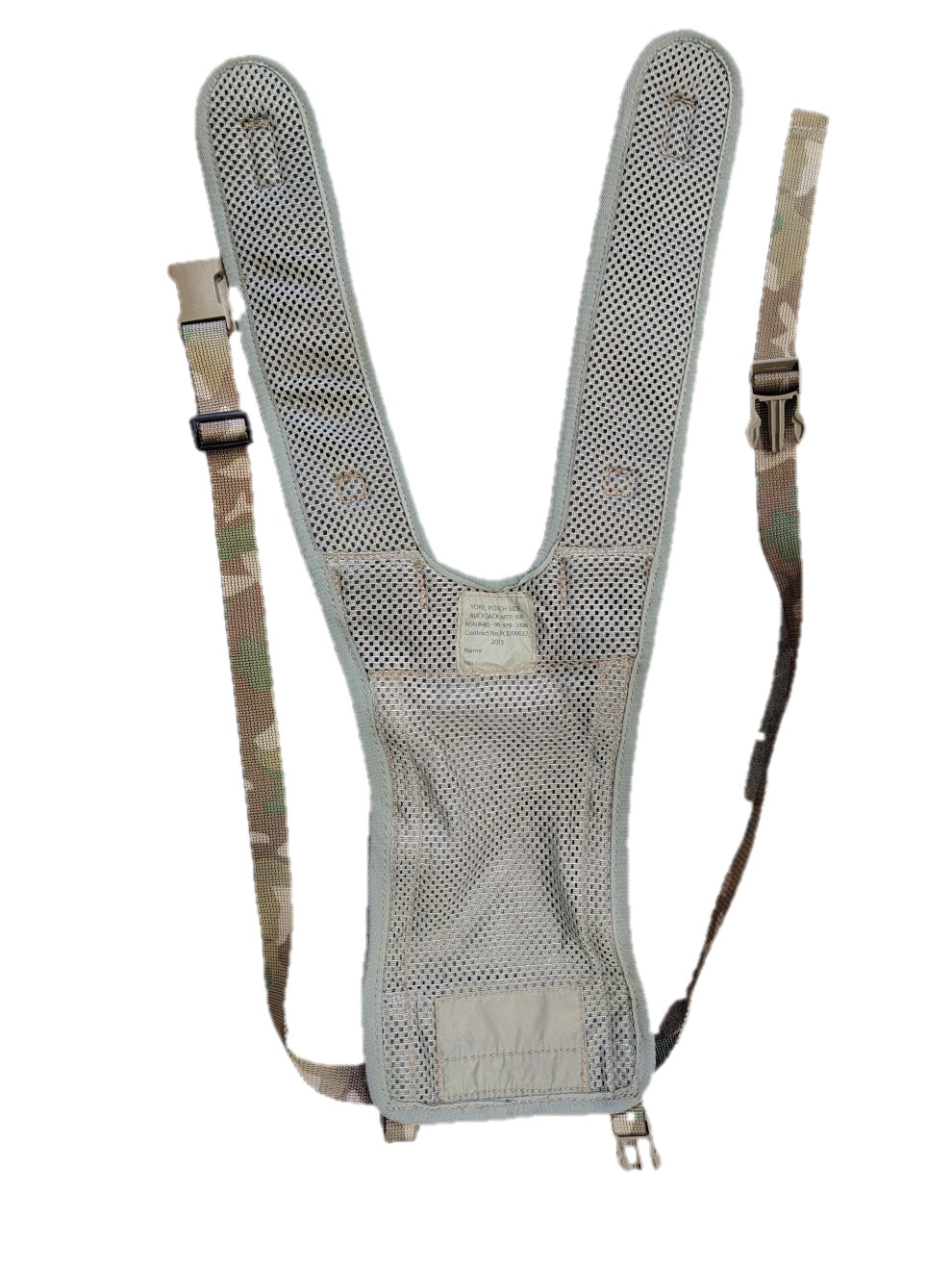British Military Rucksack MTP Side Pouch Yoke