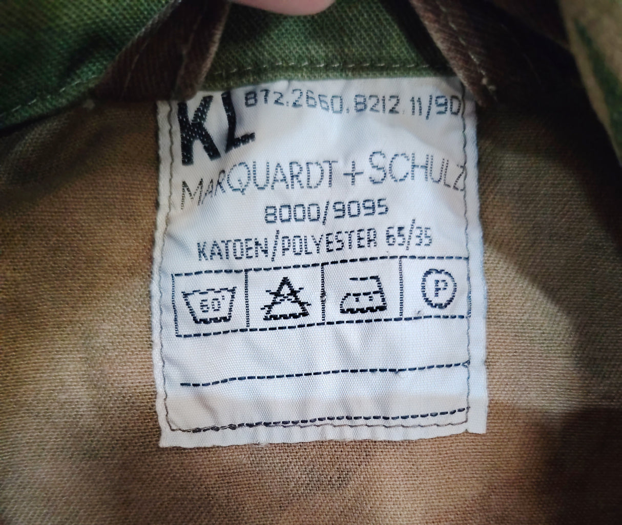 Dutch Military M93 DPM Woodland Field Jacket