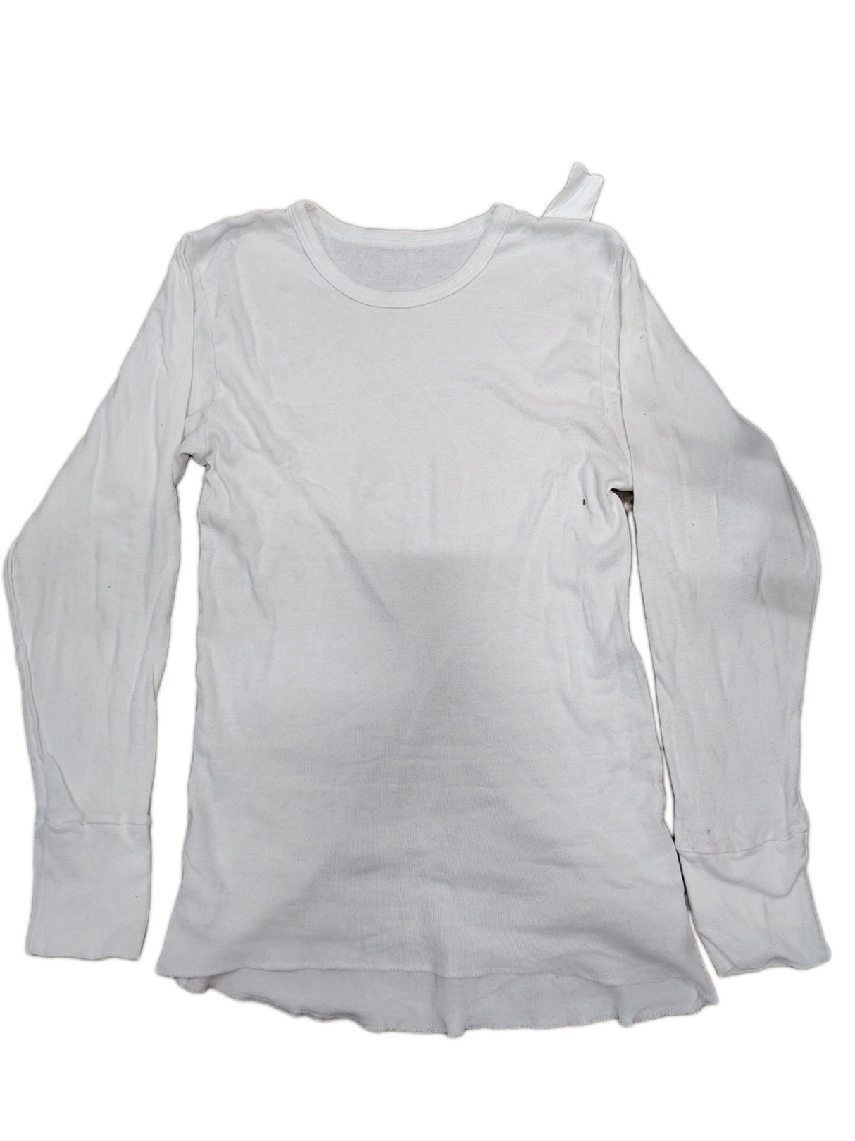 British Military Women's Aircrew White Long Sleeve Vest