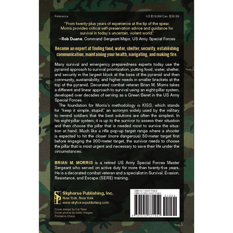 Green Beret Bushcrafting Guide Book