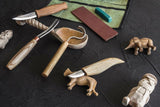 Beavercraft Spoon and Kuksa Carving Set in Tool Roll