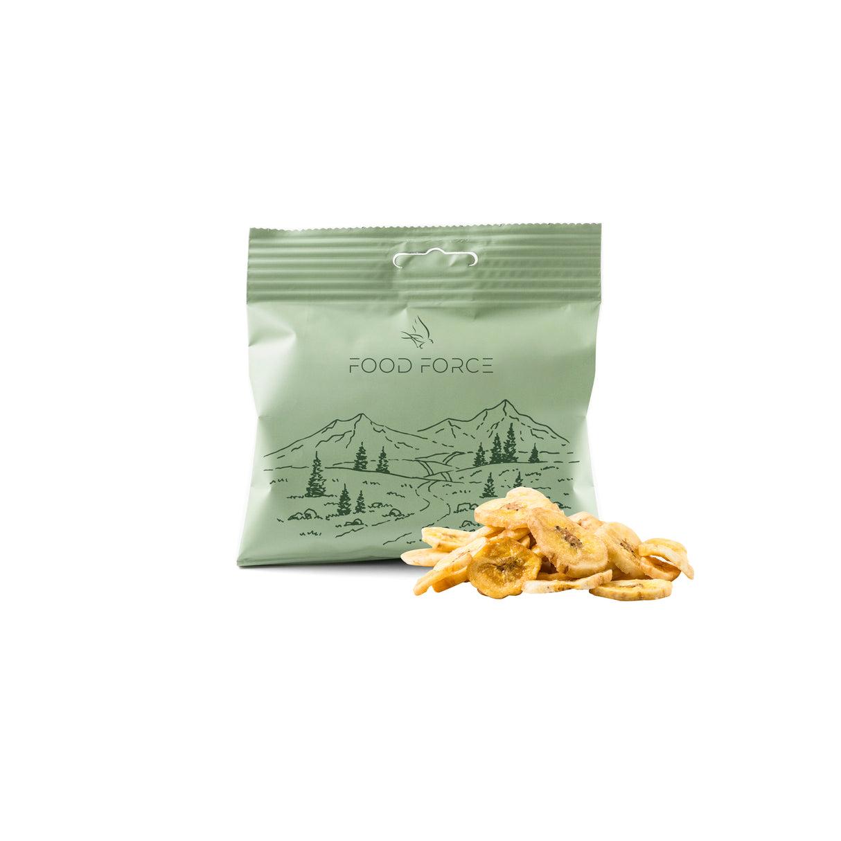 Food Force Banana Chips 50g