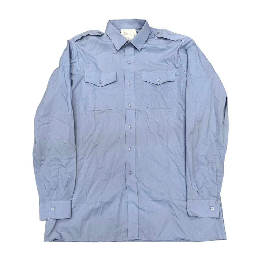 British Military Men's Blue Work Shirt