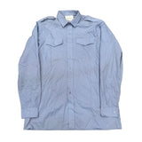 British Military Men's Blue Work Shirt