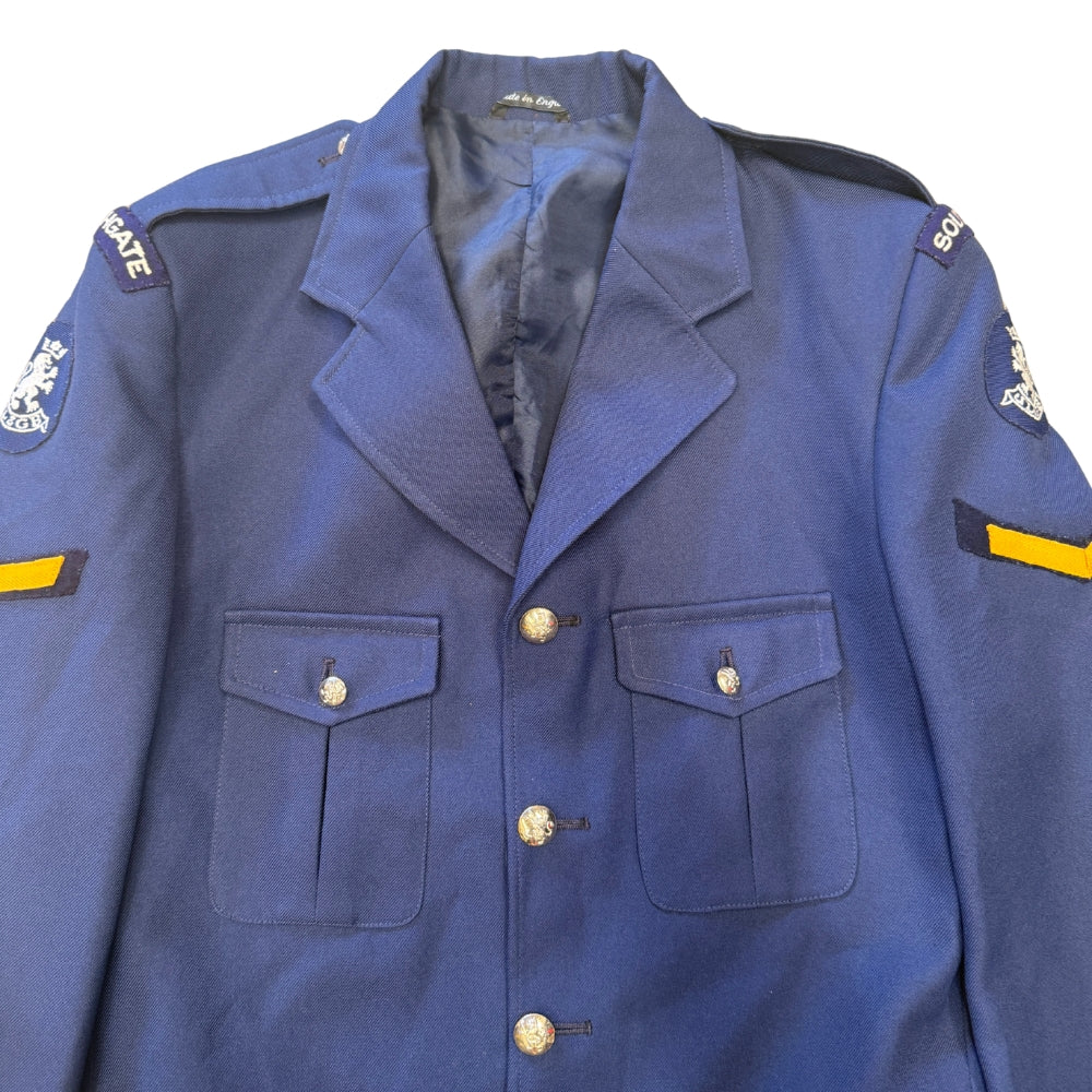 British Military Men's Scottish Navy Blue Guard Uniform Jacket