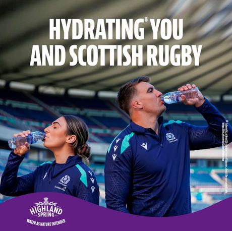 Case of 24 Highland Spring Still Spring Water Sports Cap 500ml