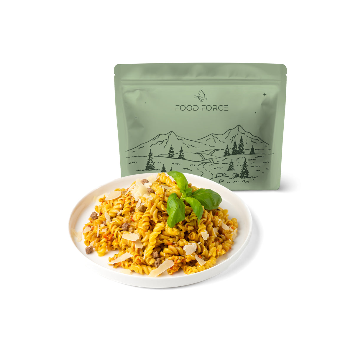 Food Force Creamy Pasta With Beef 150g