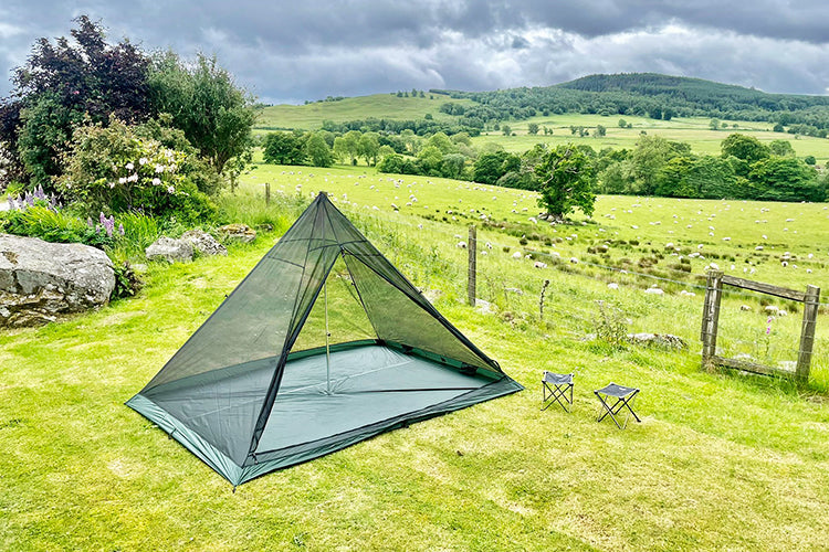 DD Hammocks SuperLight - Pyramid Mesh Tent - Family Size