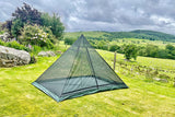 DD Hammocks SuperLight - Pyramid Mesh Tent - Family Size