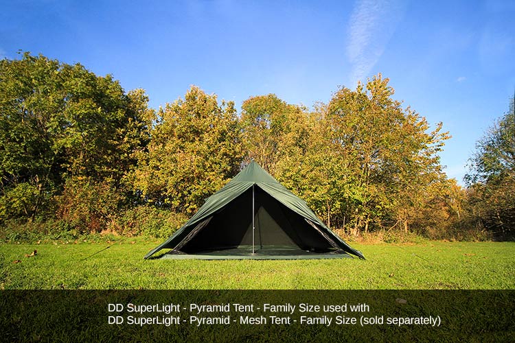 DD Hammocks SuperLight - Pyramid Tent - Family Size