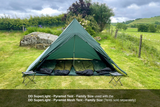 DD Hammocks SuperLight - Pyramid Tent - Family Size