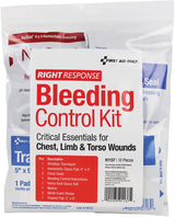 First Aid Only Bleeding Control Kit Chest/Tor