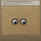 Set of 2 Maxpedition Googly Eyes Arid Patches