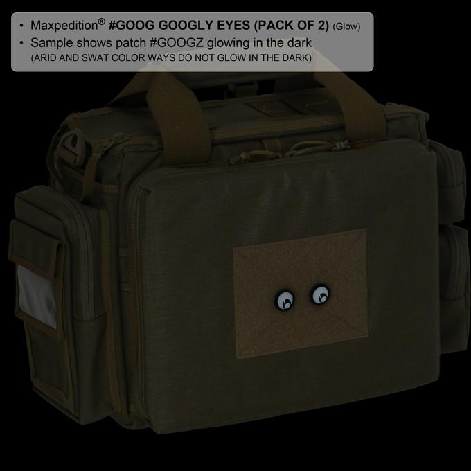 Set of 2 Maxpedition Googly Eyes Arid Patches