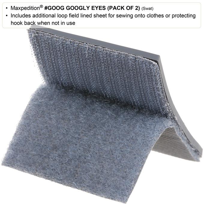 Set of 2 Maxpedition Googly Eyes Arid Patches