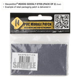 Set of 2 Maxpedition Googly Eyes Arid Patches