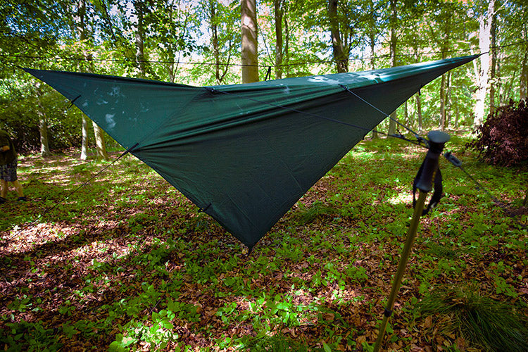 DD Hammocks Tarp 3x3 - PRO - Olive Green – Preppers Shop UK