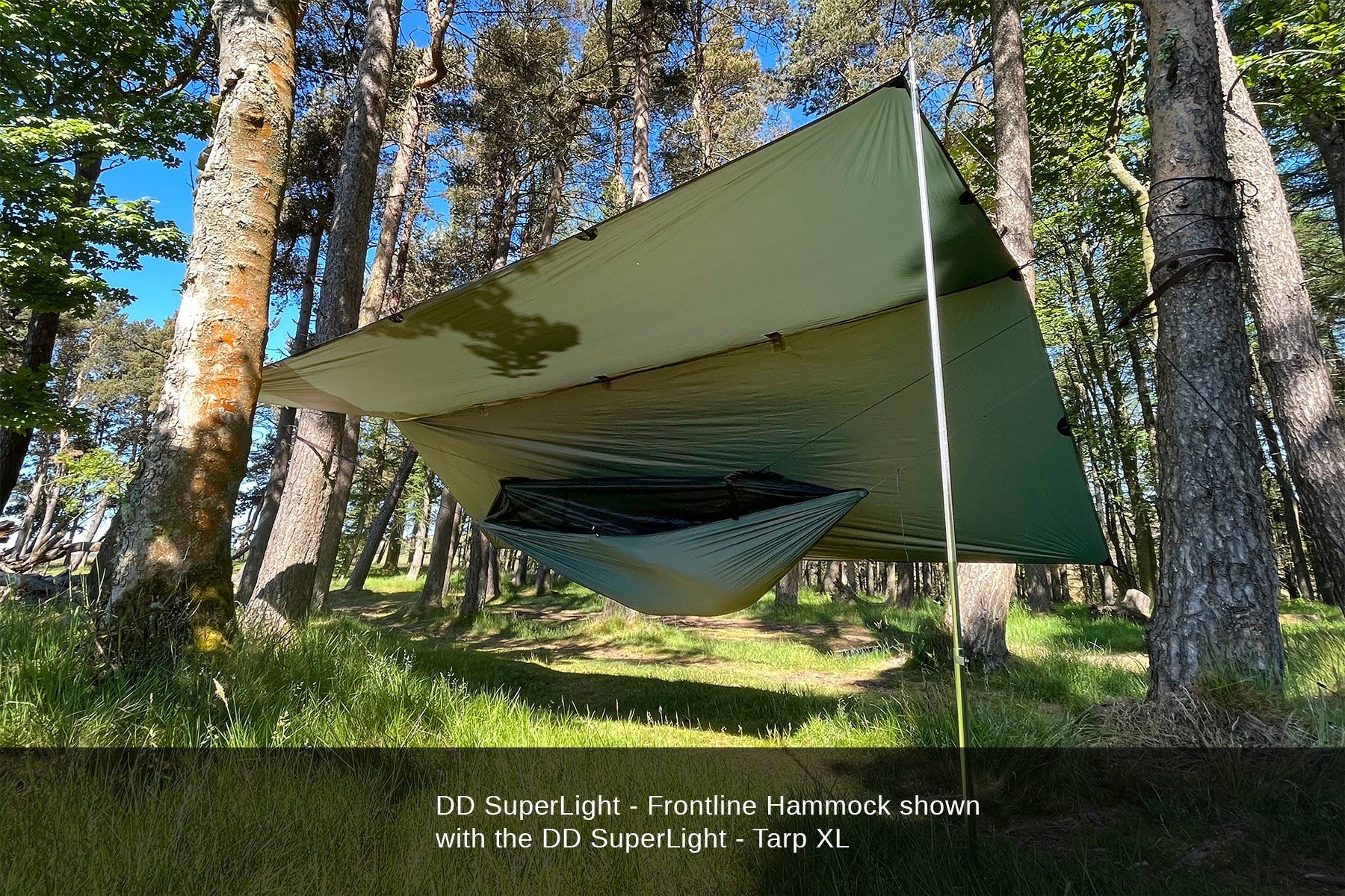 DD SuperLight - Frontline Hammock - Olive Green スーパーライト