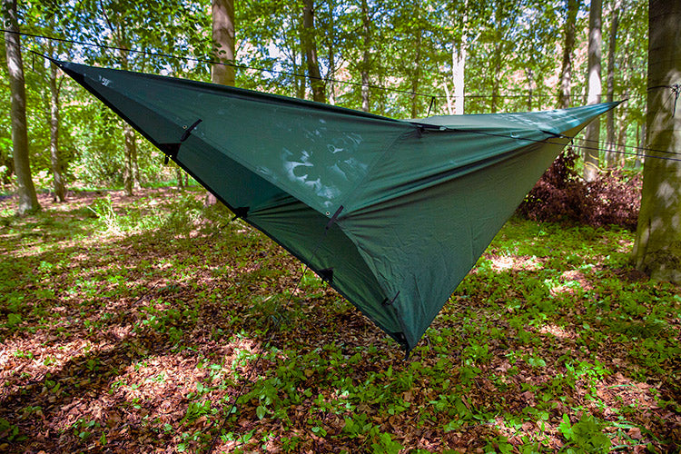 DD Hammocks Tarp 3x3 - PRO - Olive Green – Preppers Shop UK