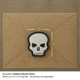 Maxpedition Hi Relief Skull Swat Patch