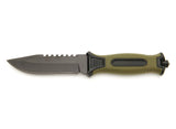 Whitby Outdoor Survival/Camping Sheath Knife with Sawtooth Blade (4.5")