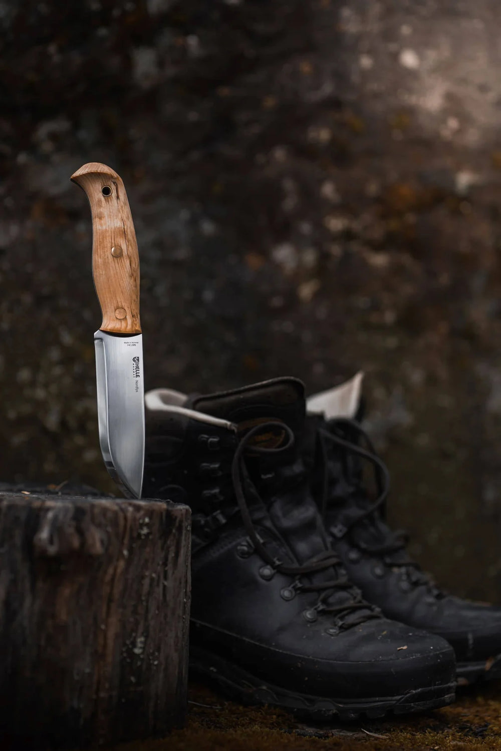 Helle Nordlys Bushcraft Knife