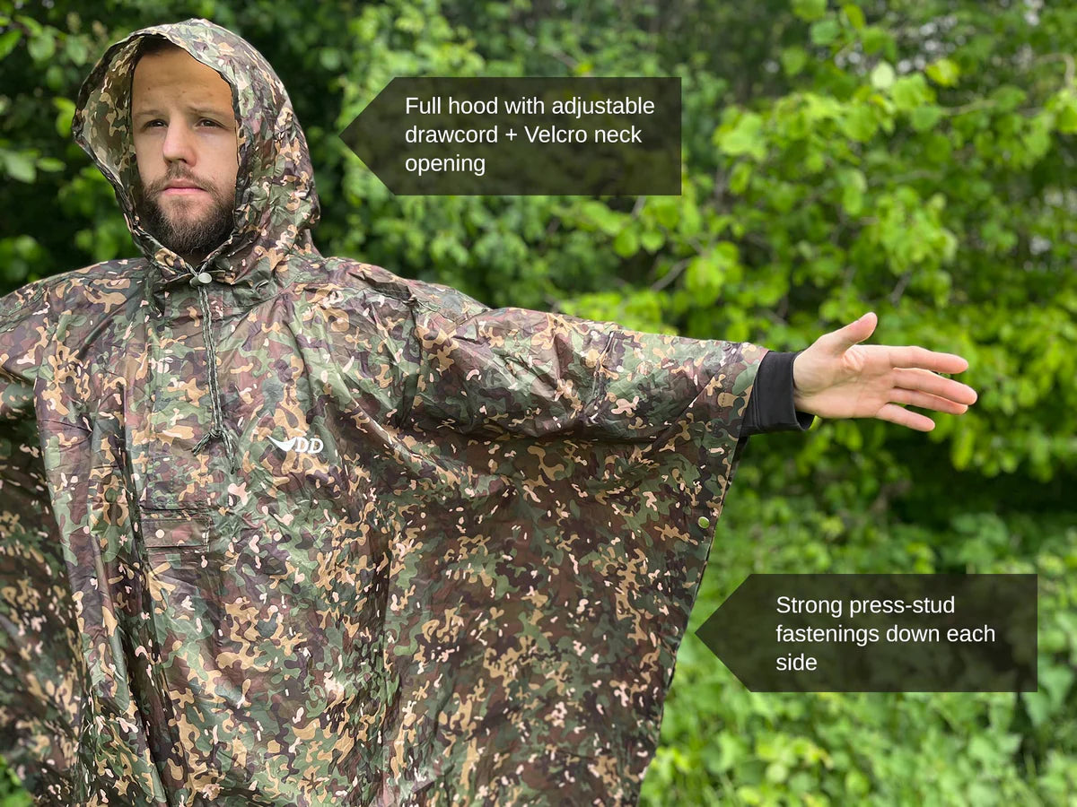 DD Hammocks Poncho Tarp MC - DD Hammocks - MTP