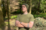 DD Hammocks Men's Icon T-Shirt - Regular Fit - Dark Olive Green