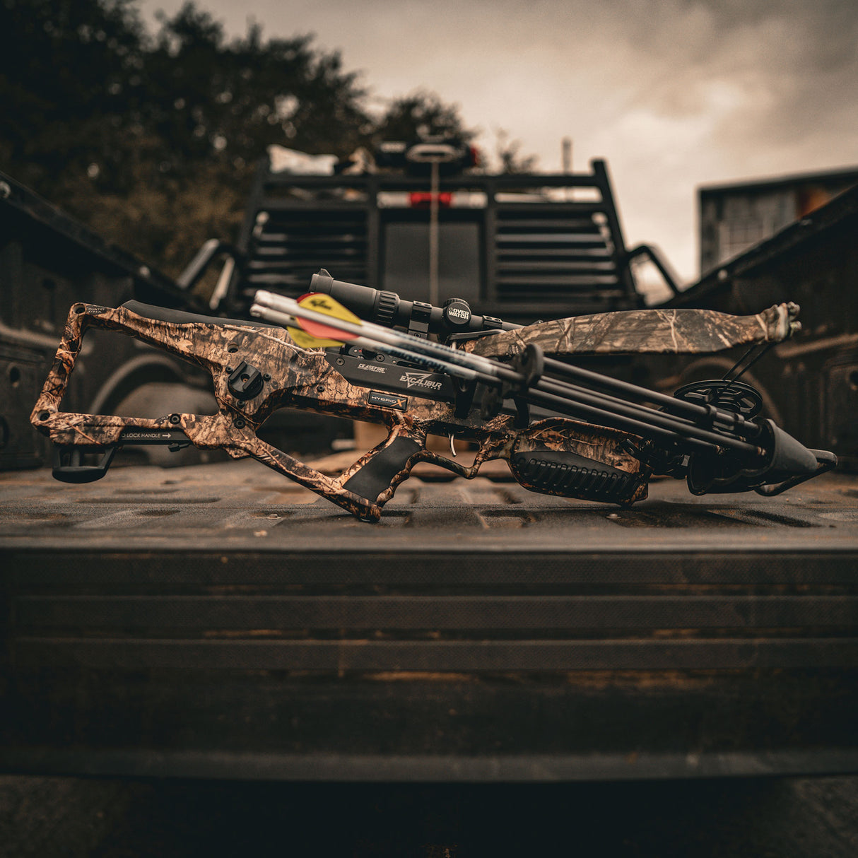 Excalibur Hybrid X Crossbow Package - Mossy Oak Country DNA with Overwatch Scope