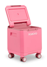 Igloo Tagalong II 360 Spinner Cooler Box 20QT - Thrift Pink