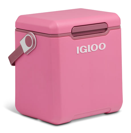 Igloo Tagalong II 19QT High Rise Cooler Box - Thrift Pink